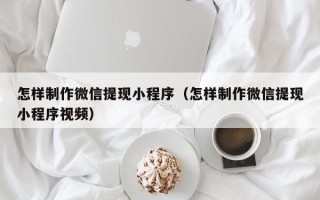 毕节怎样制作微信提现小程序（怎样制作微信提现小程序视频）