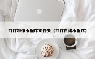 毕节钉钉制作小程序文件夹（钉钉自建小程序）